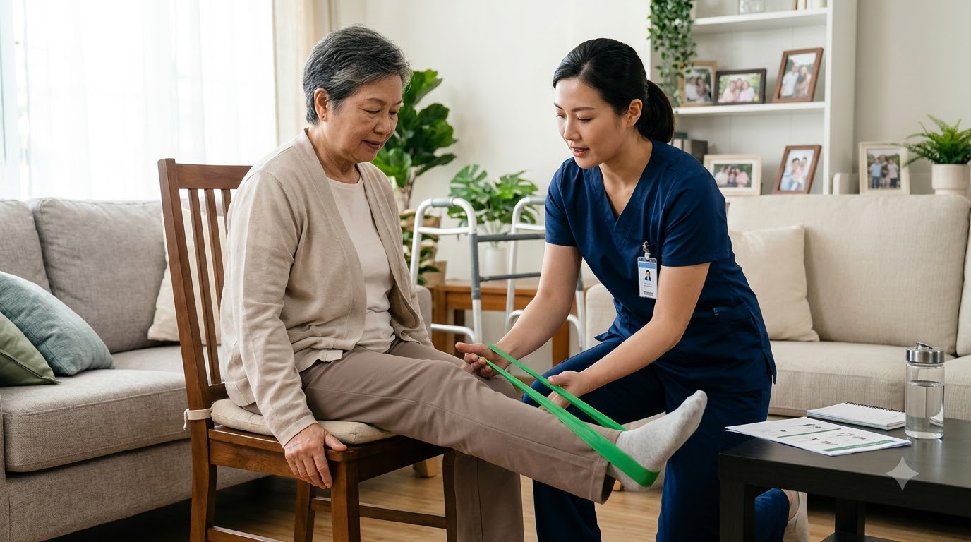 Tập vận động cơ bản theo hướng dẫn chuyên môn