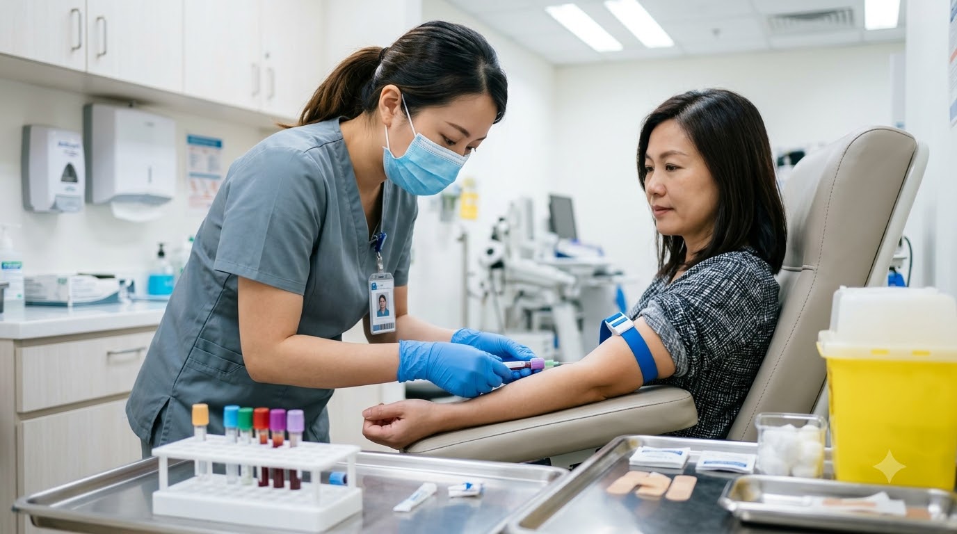Lấy mẫu xét nghiệm